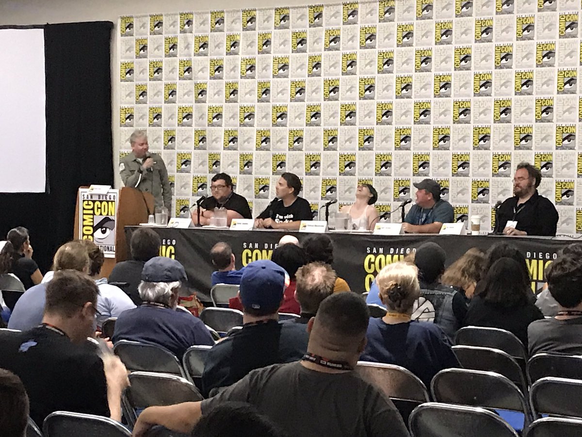 gemr's tweet photo. A big thank you to everyone who came to the #StarWars Dysfunctional  Skywalker Family panel. We laughed as hard as you did. #SDCC #GemrSDCC https://t.co/Aa2lTOUR5C