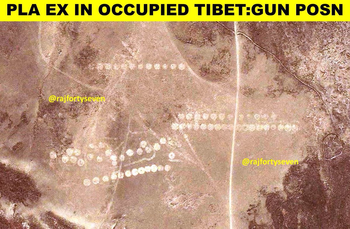 rajfortyseven's tweet photo. #China #PLA military drill in #occupied #Tibet geo-located to #YarlaShampo training area.#PLC09 firing range 21.5km.
https://t.co/A1UqyMXjyB https://t.co/Hdr9TsREr9