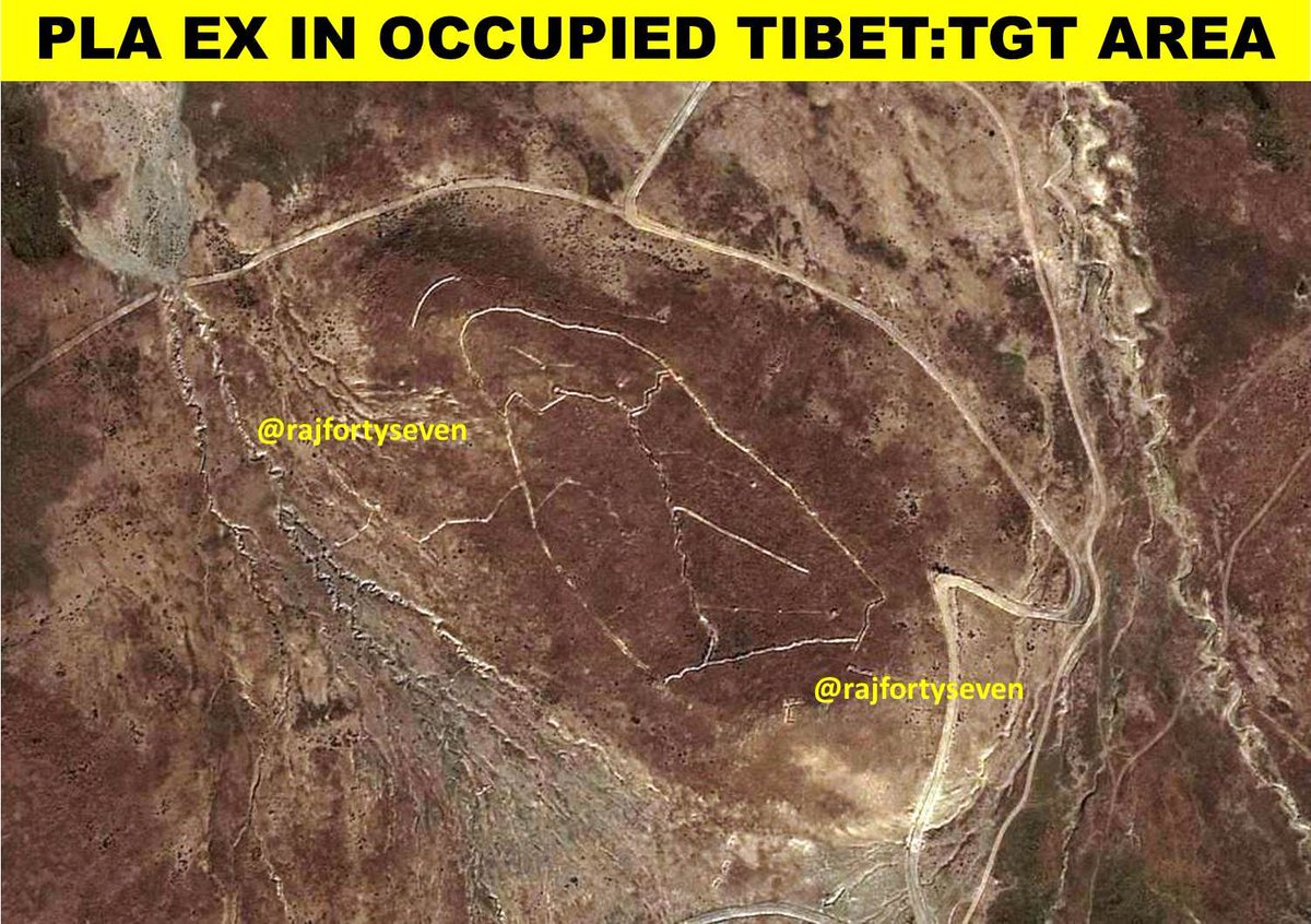 rajfortyseven's tweet photo. #China #PLA military drill in #occupied #Tibet geo-located to #YarlaShampo training area.#PLC09 firing range 21.5km.
https://t.co/A1UqyMXjyB https://t.co/Hdr9TsREr9