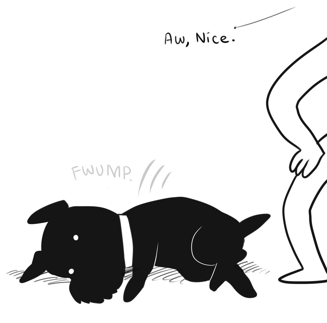 I outta make a separate twitter for these little comics
I just like to doodle myself when I'm anxious?? 
