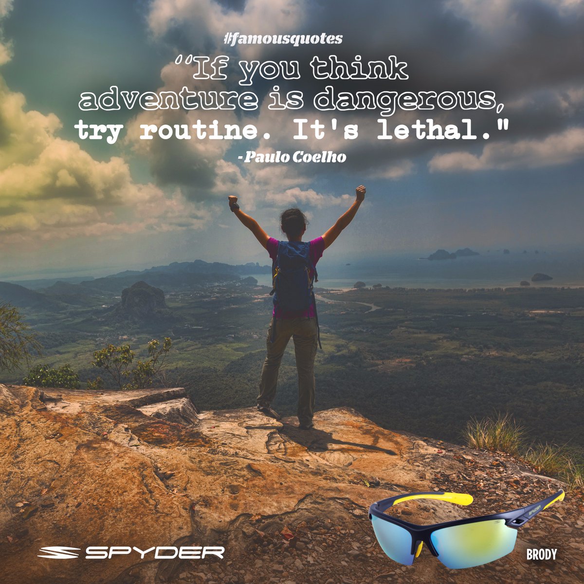 TeamSpyderPH's tweet photo. Happy Saturday! Anybody in the outdoors today? #GetOutBreakOut https://t.co/KLzc686qrw