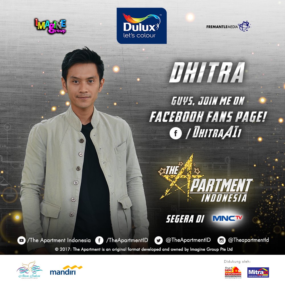 Aktor FTV satu ini <a href="/dhitra_30/">Adhitra Marfie</a>, sering mendesain rmhnya sendiri tnpa jasa arsitek. Ide apa yg ia berikan di #TheApartmentID? <a href="/Official_MNCTV/">MNCTV</a>