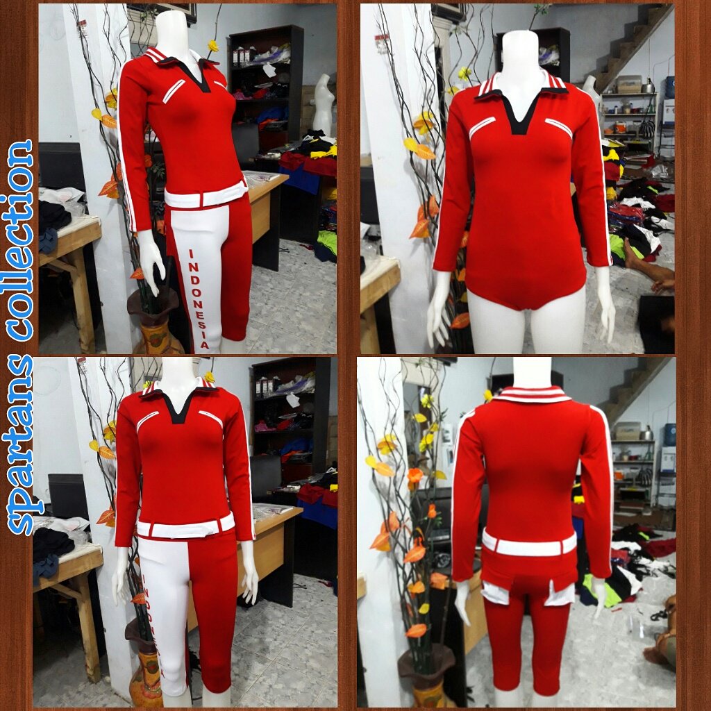 Baju Zumba Merah Putih