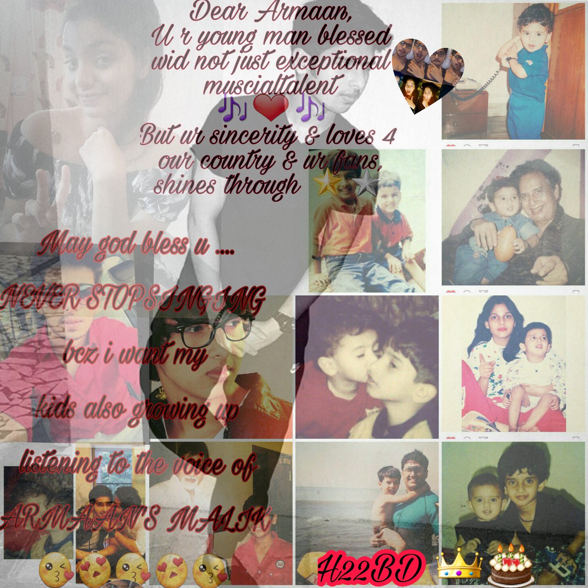 sofusurbhi's tweet photo. I'm 17 year old girl.I'm compelled to dictate dis msg4u bcz ur songmainrahoonyanarahoon -brought tears to my eyes. HBD👑AM @ArmaanMalik22 ❤ https://t.co/dIY9zYxVNy