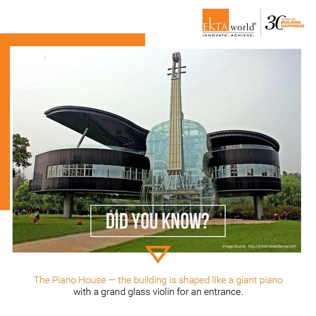 Ekta World On Twitter The Piano House Is In China The Open Top Of The Piano Serves As A Canopy For The Home S Roof Terrace Ektaworld Didyouknow Pianohouse Https T Co Yxly27u36y