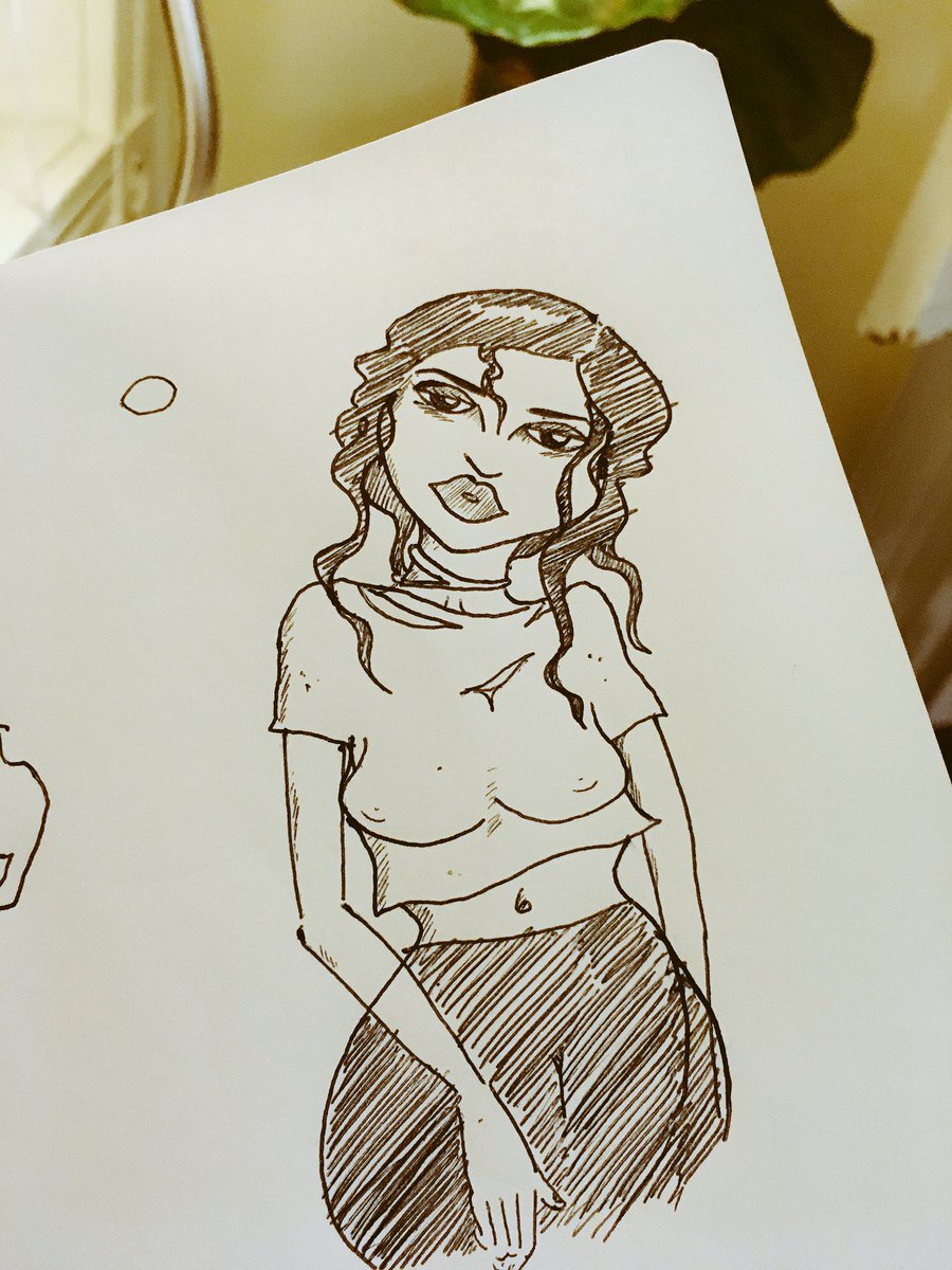 Arzaylea's tweet photo. a mans drew this of me. i'm flattered. fire af https://t.co/1GOQHJfO0z