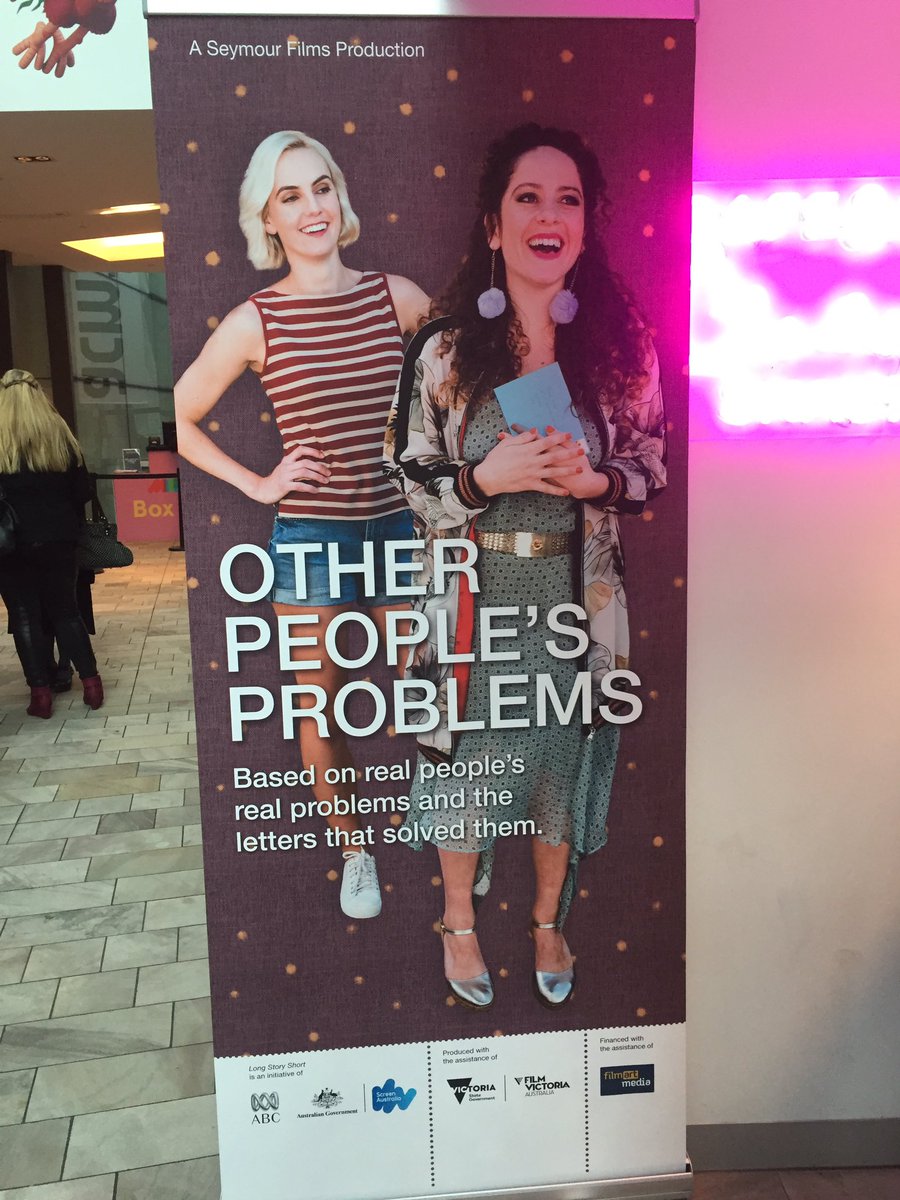 Premiere time for <a href="/opptheseries/">OPP Webseries</a> <a href="/ACMI/">ACMI</a> #SeriesManiaMelb #otherpeoplesproblems