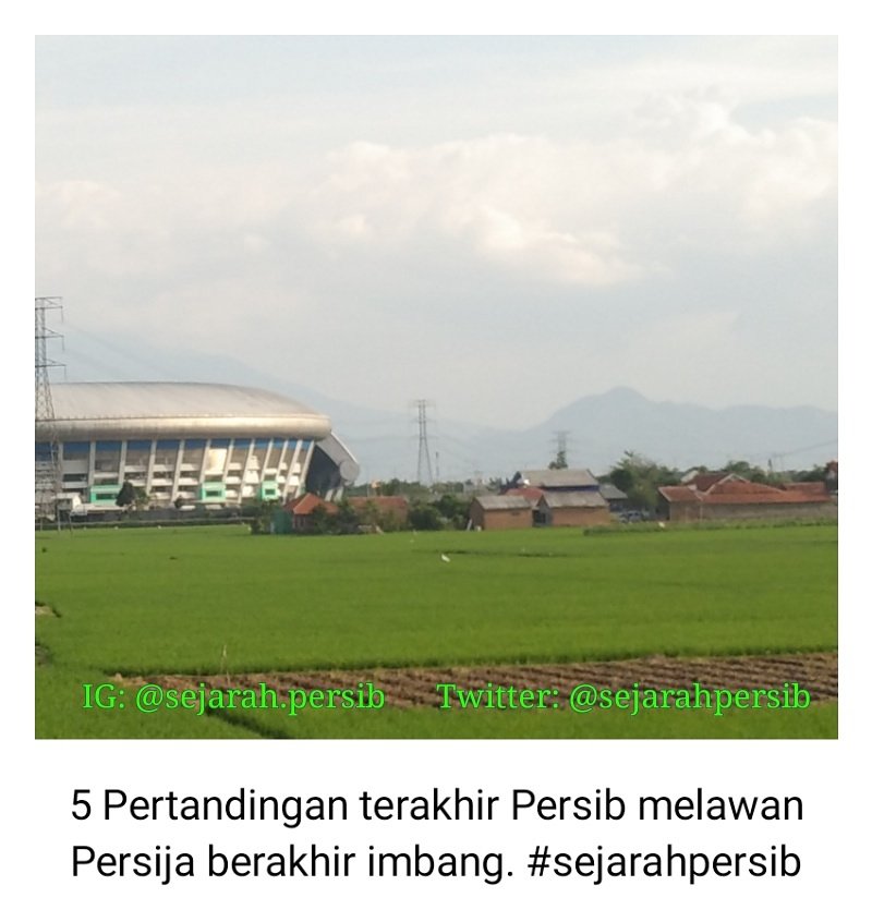 museumpersib's tweet photo. 5 pertandingan terakhir #Persib melawan #Persija berakhir imbang. 4 pertandingan terakhir di antaranya berakhir dengan skor 0-0. #persibday https://t.co/QqVxmeJBZ4