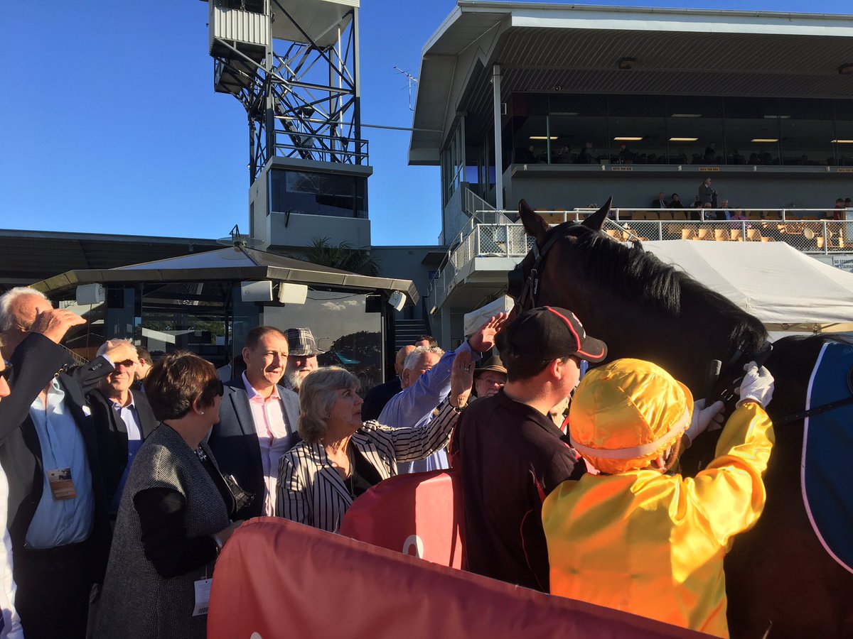 grantjmorgan's tweet photo. Brave second by #CruisingSpeed Listed Tattersalls Mile. Perfectly ridden by the underrated #BridgetGrylls #JohnMeagher #GetOnTrack #AllGold https://t.co/YtIqMDIwgA