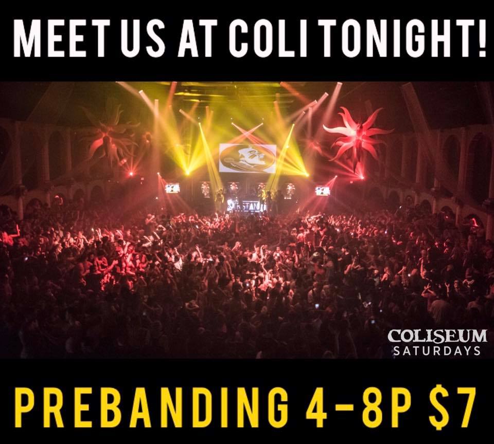 Another Epic Saturday Night ahead! Pre-banding 4-8pm. VIPs Sold Out!