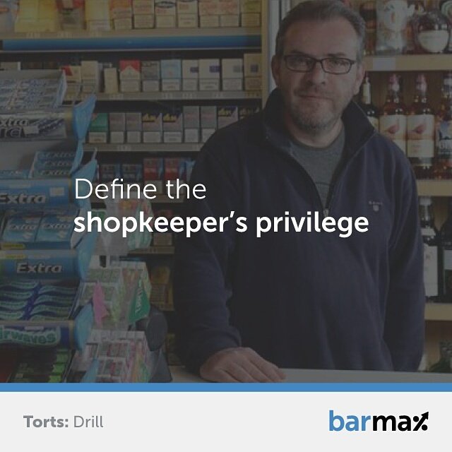 BarMax's tweet photo. Today's #Torts #DailyDrill! Like if you know the answer!
#barmax #barprep #mbe #1L #lawyer #mbeprep #lawschool https://t.co/X6SYodqFnv