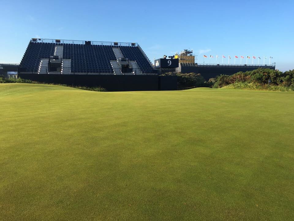 royalbirkdale's tweet image. Just to confirm, this IS the same course as yesterday! Suntans, not soakings for moving day. Have a great day out there #TheOpen