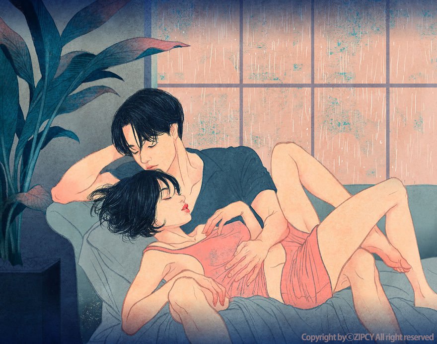 FabimoArt's tweet photo. Scent of the rain. Art by Zipcy (π°π·οΈ Seoul, Korea) https://t.co/Fuq9TsHUiQ
#illustration #love #touch #rain #art #fabimo https://t.co/jh1vDA19xf