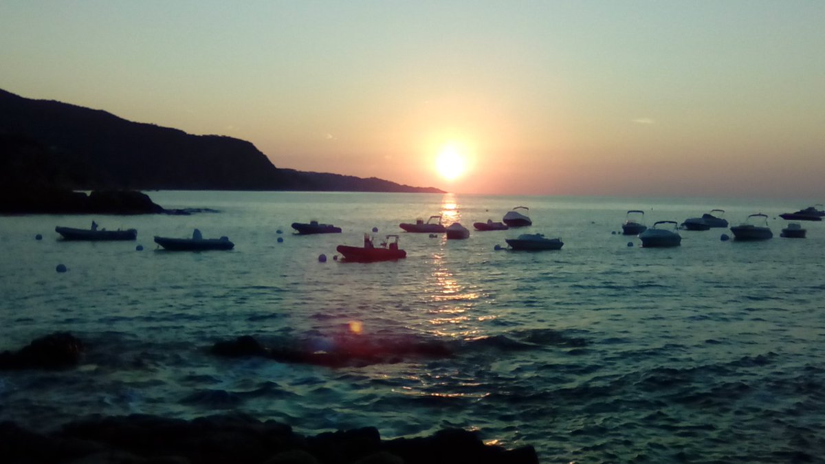 MartinFletchIll's tweet photo. #CalaSalions #Beach #Sunrise #BeautifulMorning #CostaBrava #BCN https://t.co/XA9SEDJFj9