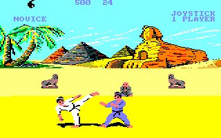 johnnyoxi's tweet image. ... Esto es un juegazo 52 ... Exploding Fist para Amstrad CPC #AmstradCPC #ExplodingFist #juegazocpc