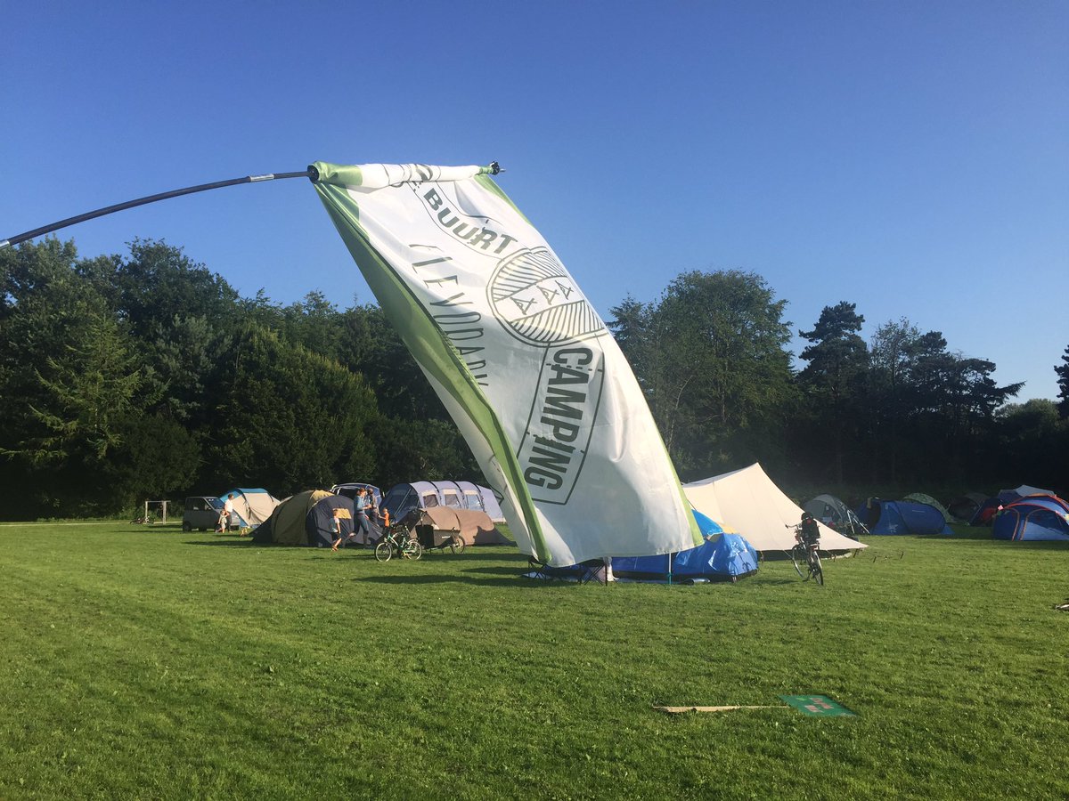 Het is heerlijk wakker worden op de buurtcamping #flevopark met vers drinkwater van <a href="/waternet/">Waternet</a>