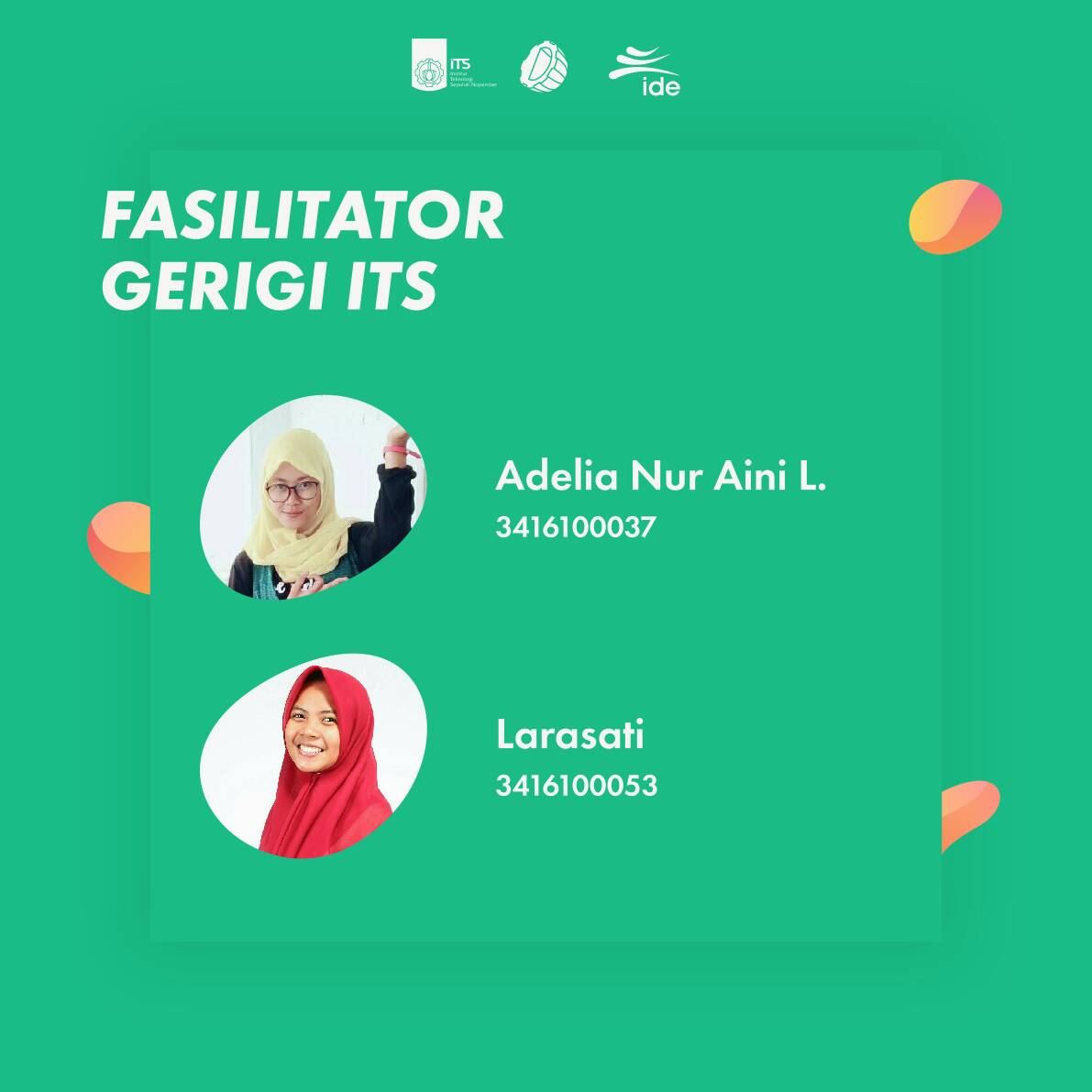 himaideits's tweet photo. [SELAMAT BERKONTRIBUSI]
Selamat kepada teman-teman yang telah terpilih sebagai Mentor dan Fasilitator Gerigi ITS 2017! #designits #gerigiITS https://t.co/aLOV697ppo