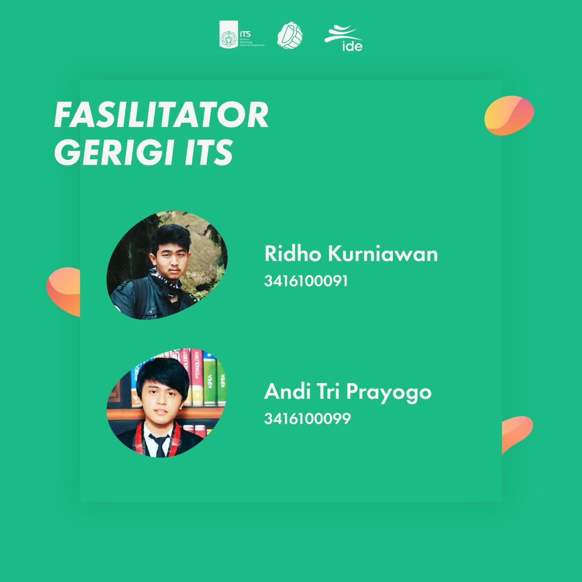 himaideits's tweet photo. [SELAMAT BERKONTRIBUSI]
Selamat kepada teman-teman yang telah terpilih sebagai Mentor dan Fasilitator Gerigi ITS 2017! #designits #gerigiITS https://t.co/aLOV697ppo