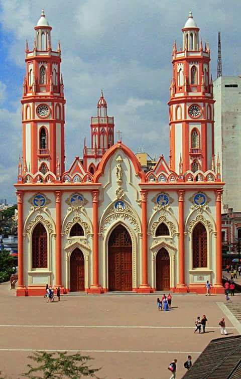 Iglesia de San Nicolás de Tolentino. Barranquilla en Colombia