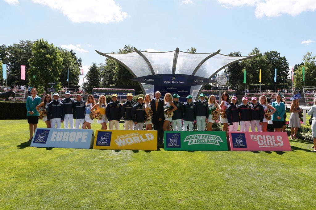 DDFRacing's tweet photo. The Dubai Duty Free Shergar Cup @Ascot is 3-weeks away! FOLLOW &amp; RT for a chance to win 2 tickets for Sat 12 Aug! #DDFShergarCup https://t.co/rDnKNpoKSl