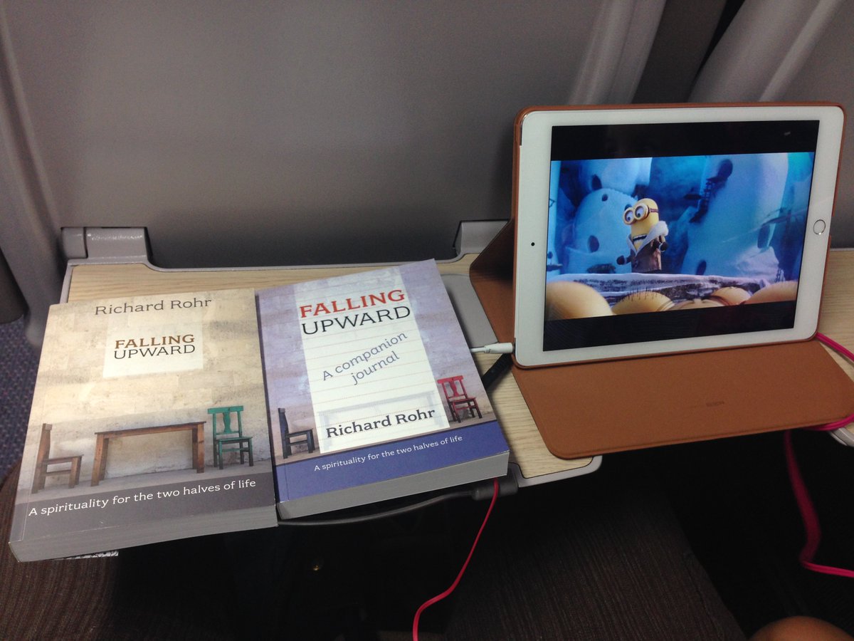jenadam1's tweet photo. It's going to be a good trip! #RichardRohr and #Minions #KevinApproves #smclife #Theology #Life #God #MumaAndDaughter ππ©βπ§π±πβοΈππ» https://t.co/tn2FqUkSdj