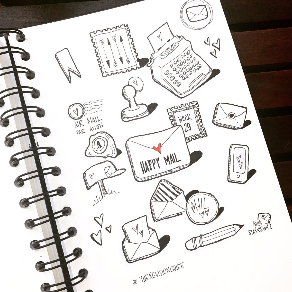 AniaStaskiewicz's tweet photo. Another Week 29 with @therevisionguide. I 'm still on boradπ. #52weekchallenge #sketchnotes #visualvocab #doodles #therevisionguide_52wvv https://t.co/9gePdTEfbV