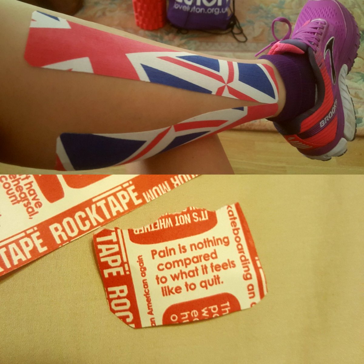 HarpendenMumRun's tweet photo. Ready for day of athletics @rocktapeuk #tapeformovement #runstrongerforlonger #rockthePBs https://t.co/rDpCYcDOmt