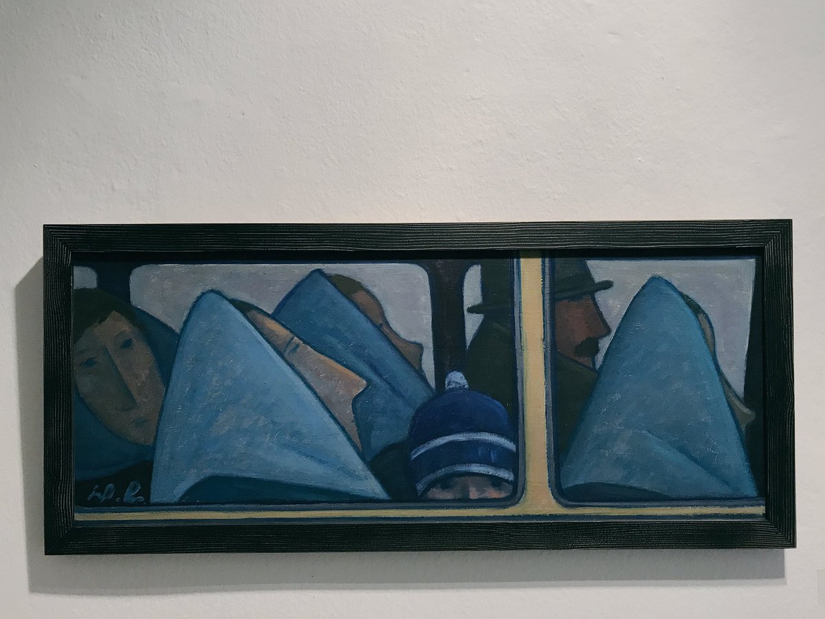 kulturfritzen's tweet photo. Im Spätwerk bekommen die Menschen etwas Manieriertes, zugleich sind sie entindividualisiert/abstrahiert, v.a. in Gruppenbildern. #WernerBerg https://t.co/8HtwTQL6eD