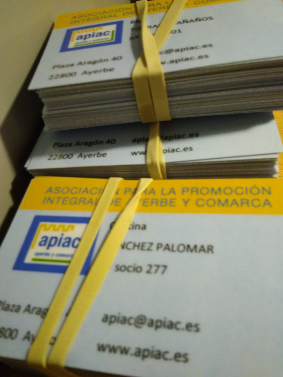 APIACAyerbe's tweet image. Especial #APIAC,  ya tenéis carnets de socio! El Día del Socio,  todavía pendiente de confirmar,  os haremos entrega del mismo.