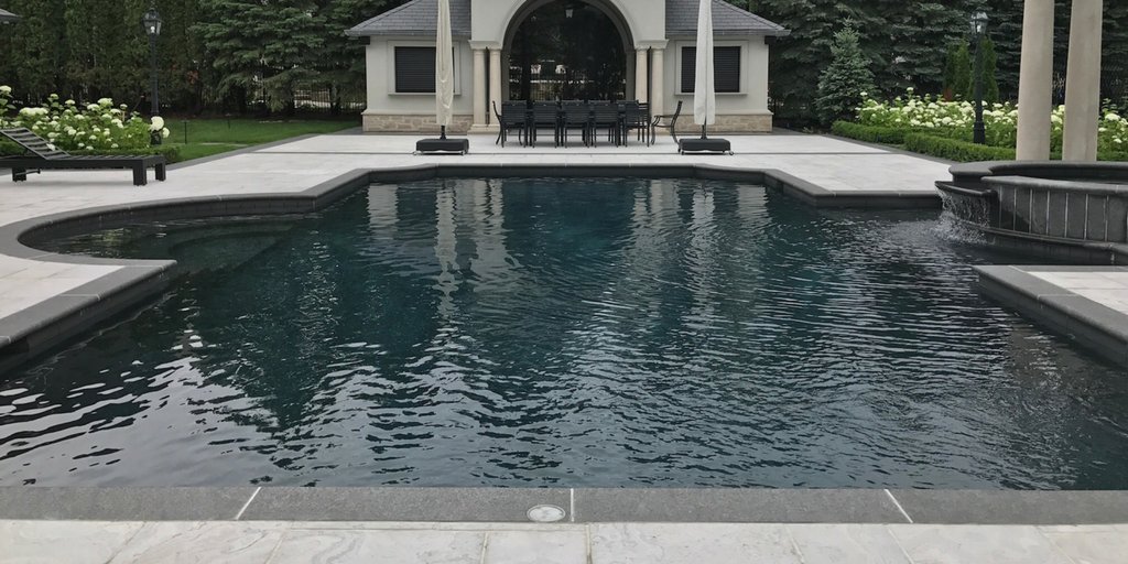 R/T if you can spend an entire week back here! This job was done by <a href="/melolandscaping/">Melo Landscaping</a>, using Eramosa Pavers &amp; Jet Black Granite pieces.
