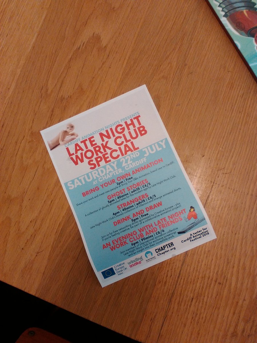 EimhinMcNamara's tweet photo. @AnimationNights @L8NightWorkClub @chaptertweets Look everyone I'm in Cardiff and found a whippet already, also I'm taking part in the @AnimationNights #LNWC events today, come say hi! https://t.co/D2MFR2b4Xd