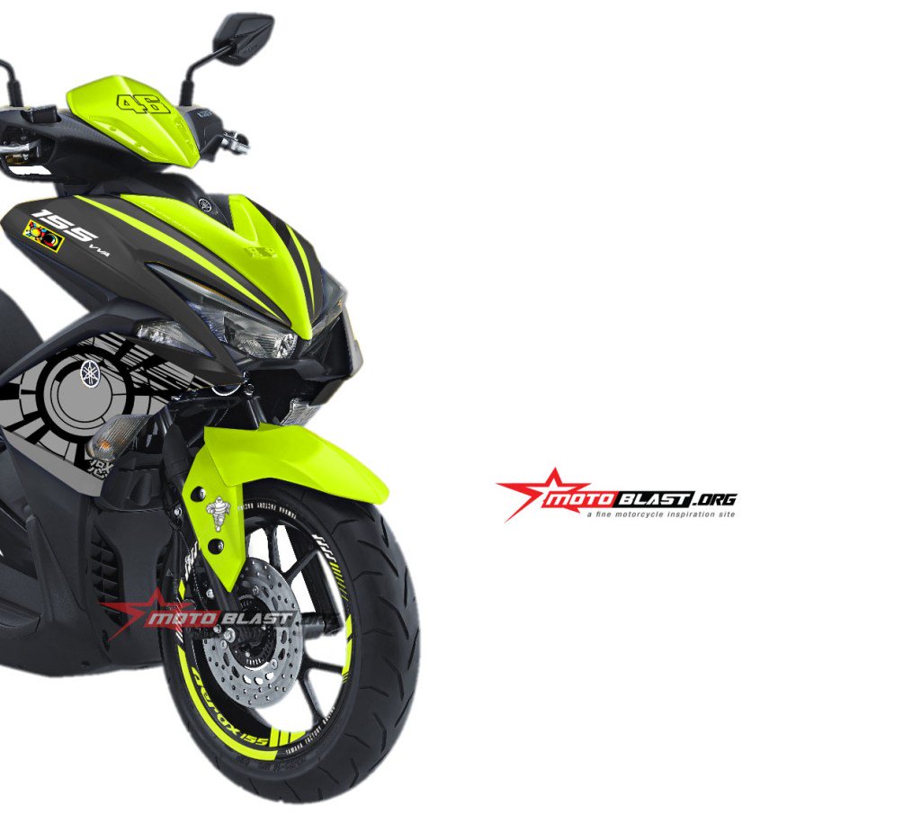 Motoblast Org On Twitter Modifikasi Striping Yamaha Aerox 155 VVA Sunmoon Wintertest Https Tco 54Ow3ShTKX