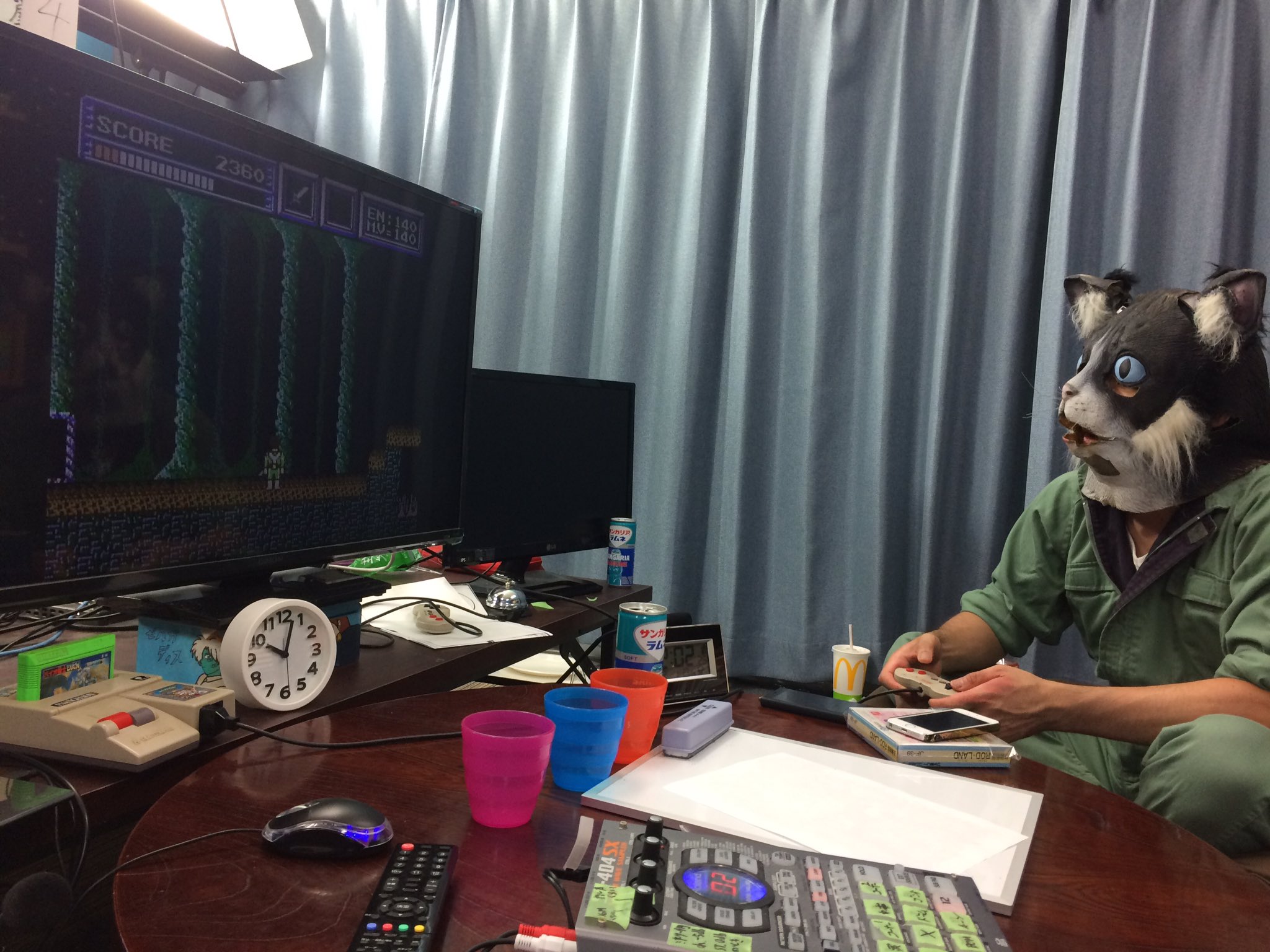 いい大人達 ゲーム実況者 マオーです 生放送お疲れ様でした 今ノッチがdan遊んでみてます いいリアクションしてくれて嬉しい いい大人達