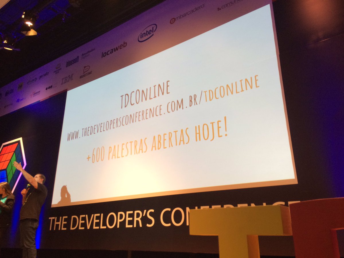 PerdidoNoTeste's tweet photo. #TheDevConf vamos aproveitar!!!!!! https://t.co/X7KrzQUZFW