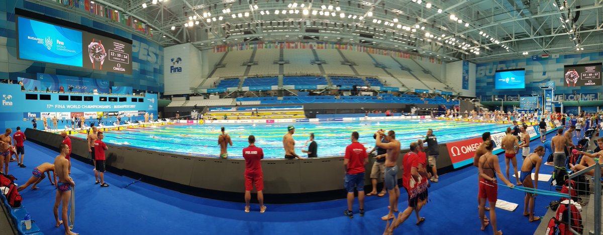 Cameronvdburgh's tweet photo. Competition pool looking amazing! @fina1908 #WorldChampionships https://t.co/XoNqhoUeoX