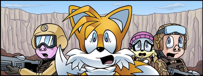 USS BYAKKO — “The battle for Drak”, a Sonic the Comic Online