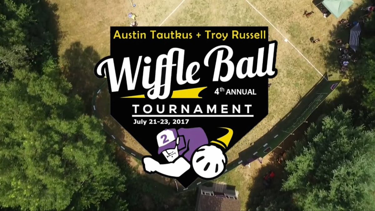 A bunch of Knights Baseball players competing the annual tourney to honor two great former Knights