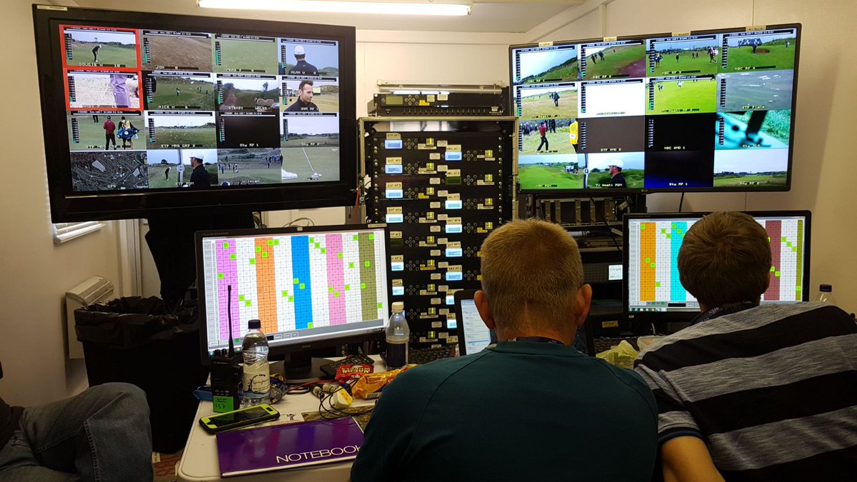 EMGConnectivity's tweet photo. Behind the scenes at #RoyalBirkdale for @TheOpen with @Vislink @Videosystv @ETLSystems and @ViaLiteRF. #TheOpen https://t.co/ylnt3hUsKZ