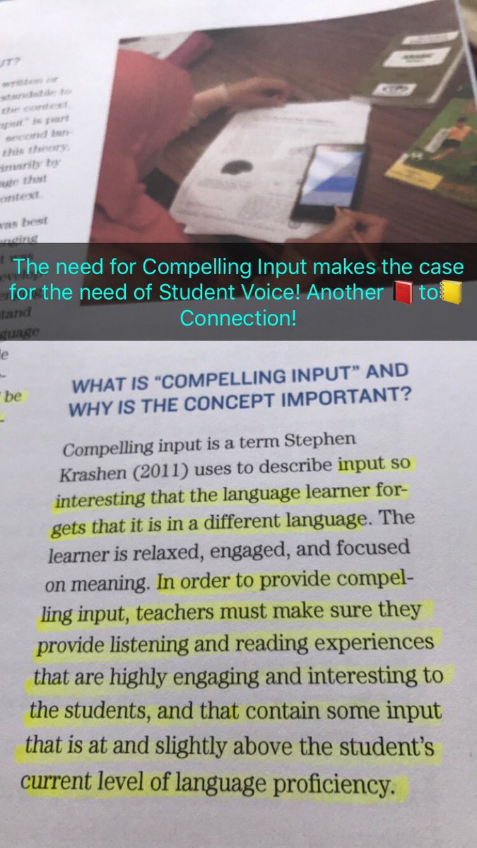 DoDeBoer1's tweet photo. Another 📕to📒Connection! 😃#BoostingAchievement #StudentVoice #CompellingInput https://t.co/TrBqXCqlps