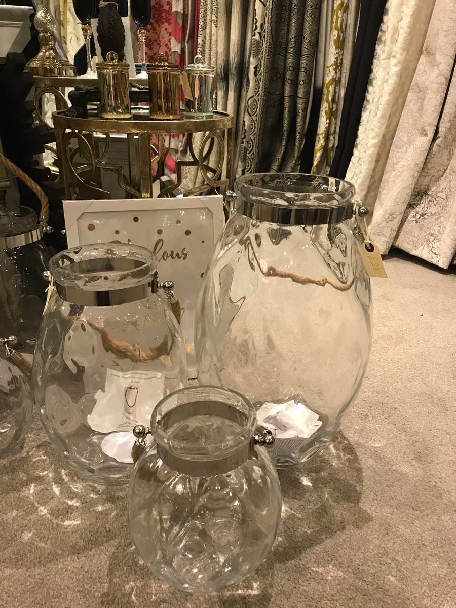 BriggateHouse's tweet photo. NEW IN TODAY! Three different sized hurricane lanterns... Would look fab both inside or outside, priced £14, £21 and £28 #summer #outdoors https://t.co/46QqqE6hit