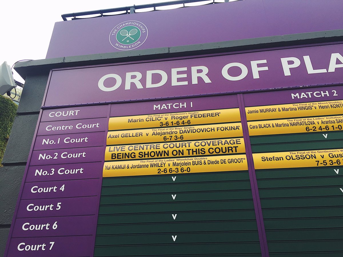 federering's tweet photo. Dream moments from the AELTC. Take me back. #Wim8ledon https://t.co/NblzWU2Yar
