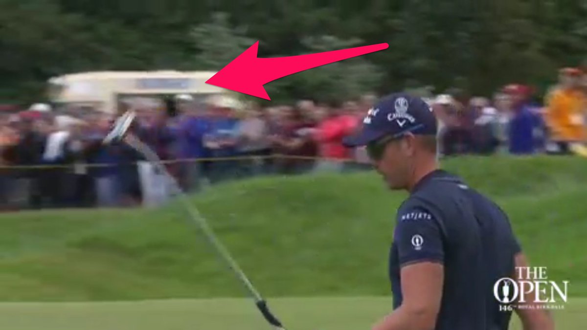 philmor's tweet photo. Ours is the only Major where you get an ice cream van. Can I suggest a Mr. Whippy at Amen Corner at Augusta next year?#TheOpen #99please https://t.co/SIwCZ9qV9q
