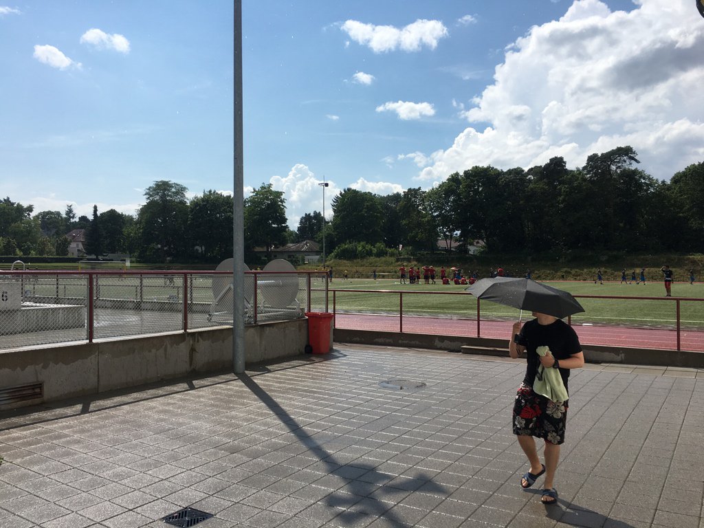 Bei Regen-Sonnen-Mix verlieren wir in einem hart umkämpften Spiel gegen Feldrenner 12:15 #odm17 #2MUCL