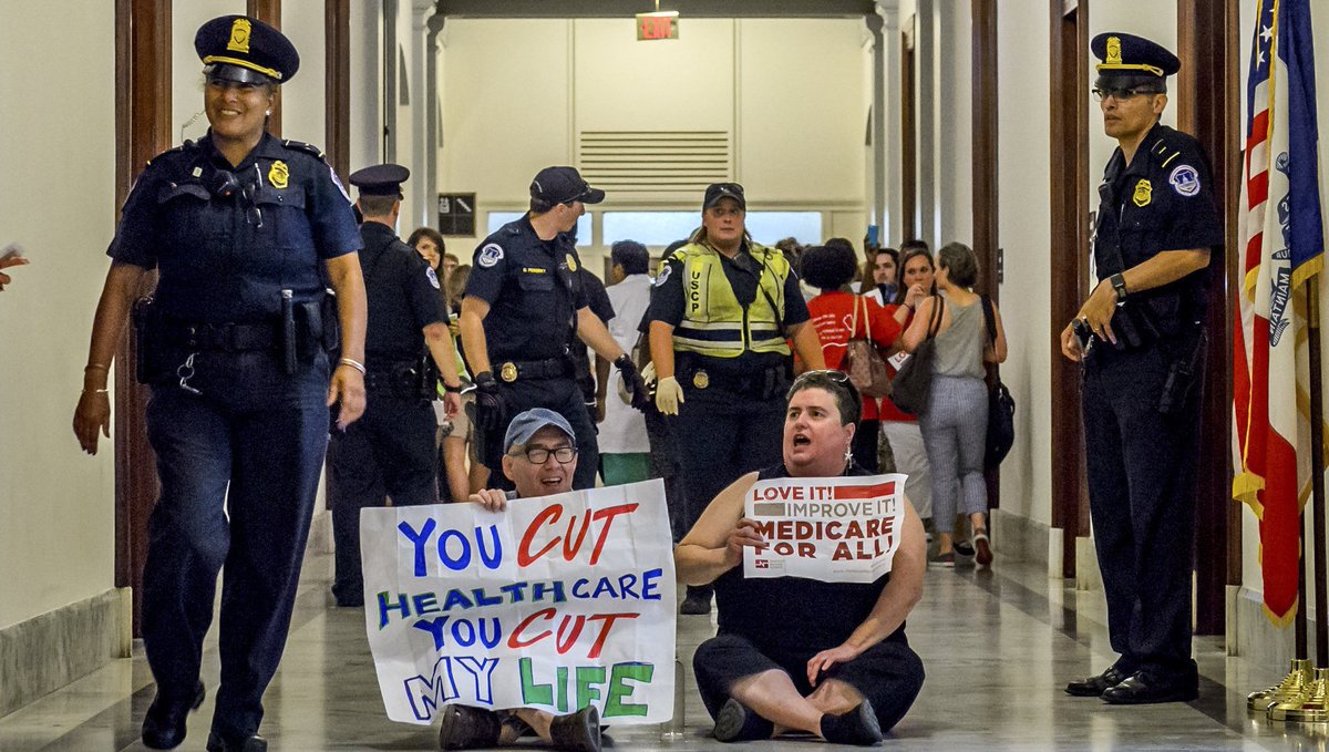 TheEconomist's tweet photo. Obamacare's problems are real, but politicians must build on what already exists. Our editorial: https://t.co/vxOeiKW5Yt https://t.co/GrjzLObFYA