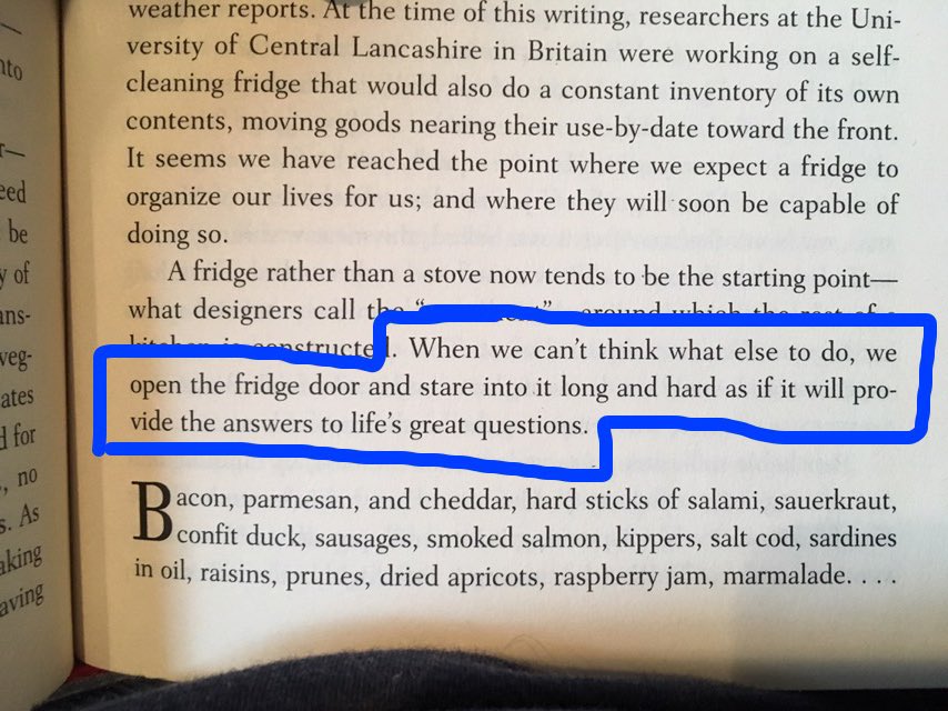 BCWakenight's tweet photo. Thank you @KitchenBee. You just described my life perfectly...#OneDay #TheProfoundFridge #ConsiderTheFork https://t.co/CaJ4DBEfhu