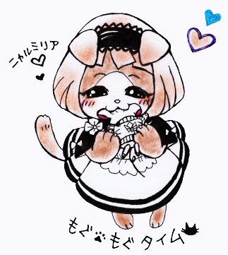 アルミリアちゃん♡(猫バージョン)
マクギリス&石動♡(猫バージョン) 