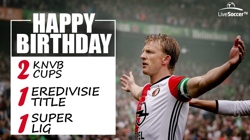 Happy birthday to legend Dirk Kuyt, who turns 3   7   today. 