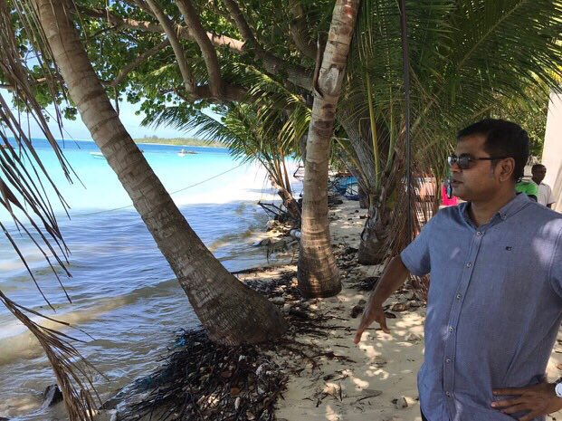 Azhartu's tweet photo. #HappsNow
#PPMTeam in Environment minister @Thoriqibrahim adhi PPM team ge iss verin K.Thulusdhoo ge giraa sarahadhu ballavaalany! https://t.co/MEIgtoellf
