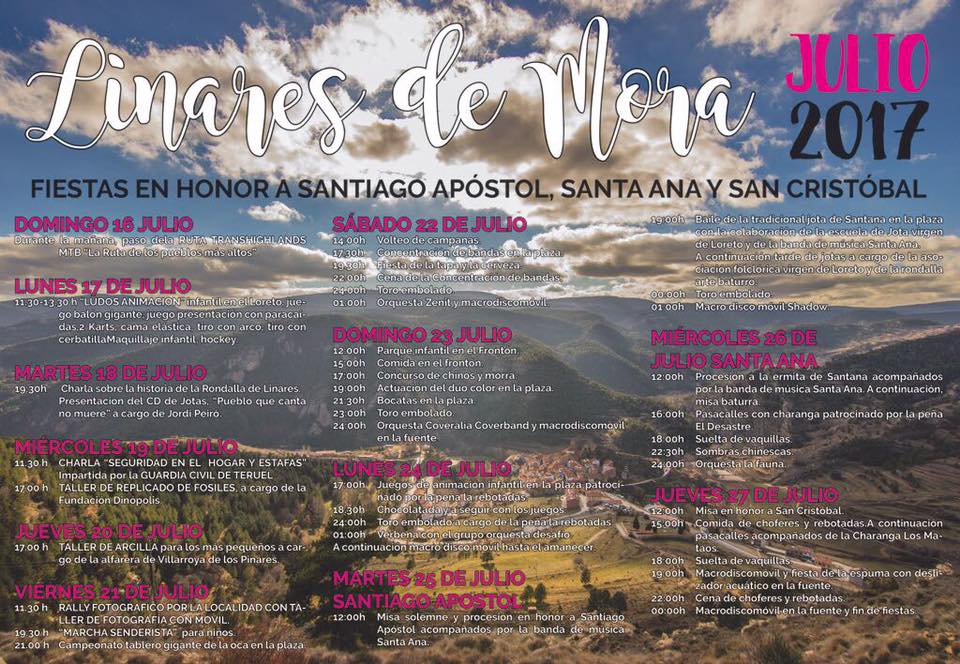 linaresdemora's tweet photo. Buenos días, hoy comenzamos oficialmente las #FiestasLdM2017, hasta el día 27 disfrutaremos de todo tipo de actos. Os esperamos! https://t.co/dOWQ5yS5Uu