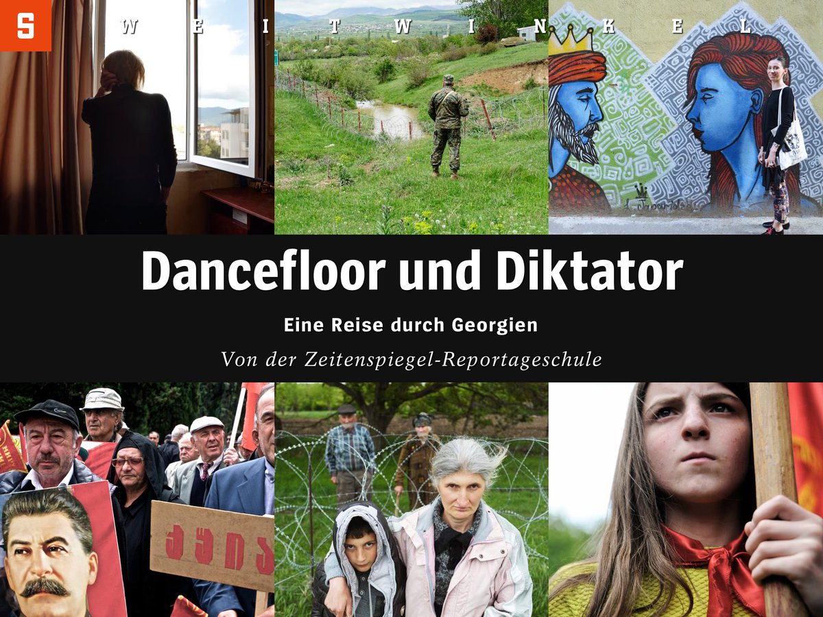 Kleines Land, große EU-phorie: Eindrücke aus Georgien von uns, den @reportagisten, jetzt auch als Visual Story im dig. @DerSPIEGEL